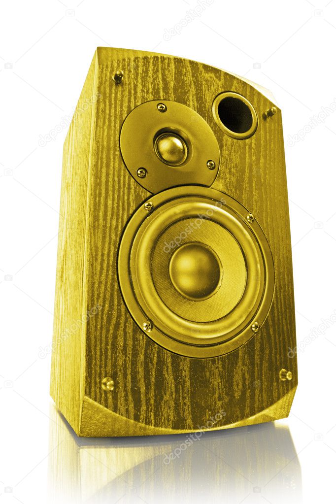 Altavoz con estilo: fotografía de stock © alexkalina #1029196 ...