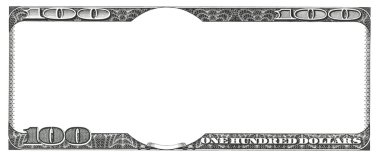 Blank money background clipart