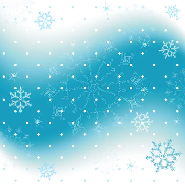 Χριστούγεννα Φόντο Νιφάδες Χιονιού — Διανυσματικό Αρχείο