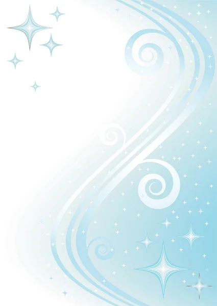 Abstract Vector Background Stars — Stock Vector