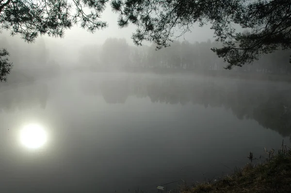 Заколдованное озеро — стоковое фото