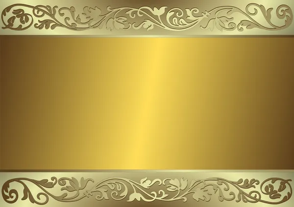 Yumuşak altın ve gümüş arka plan — Stok Vektör