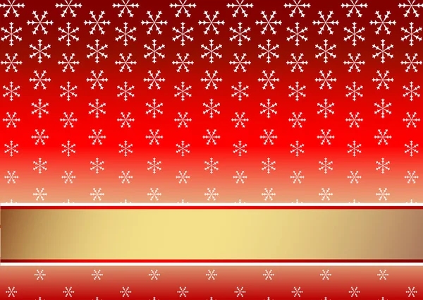 Piros karácsonyi háttér — Stock Vector