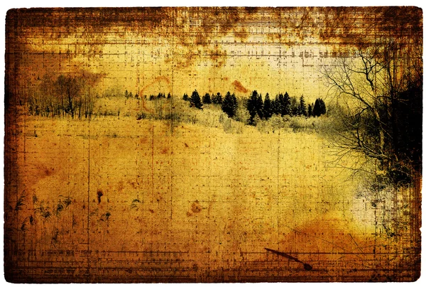 Eski açık sarı kağıt — Stok fotoğraf