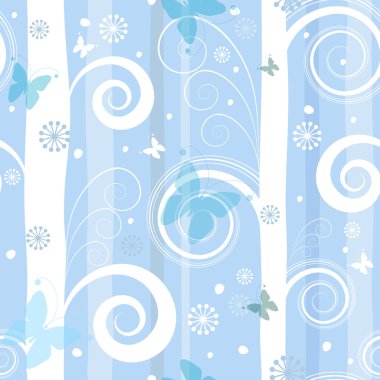 Fantastic christmas pattern clipart