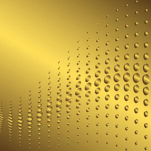 Abstrakter goldener Hintergrund — Stockvektor