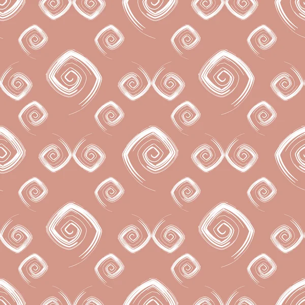Abstrakt sömlös rosa mönster — Stock vektor