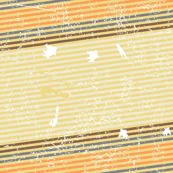 Ретро-полосатый гранж фон — стоковый вектор