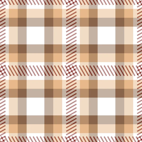 Abstract seamless tartan pattern — Stock Vector