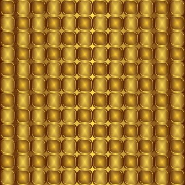 Golden abstract seamless pattern clipart