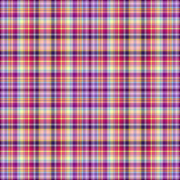 Motley checkered padrão colorido — Vetor de Stock