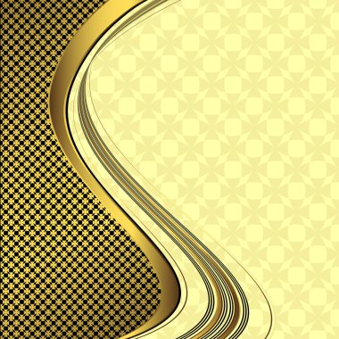 Elegant retro background (vector) clipart