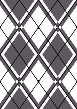 Seamless Pattern In Rhombuses clipart