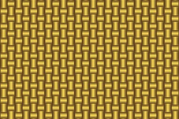 Golden abstract seamless pattern — Stock Vector