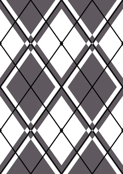 Naadloze patroon in rhombuses — Stockvector