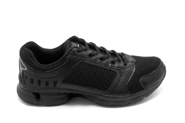 黑色运动鞋 — 图库照片