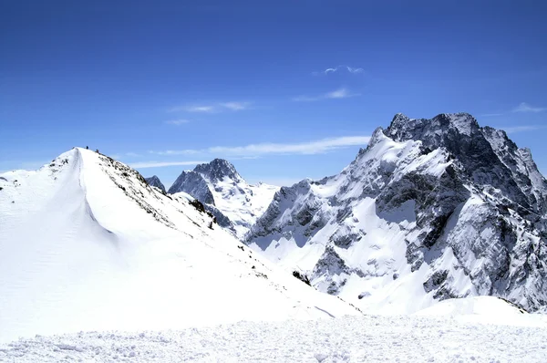Skigebiet — Stockfoto