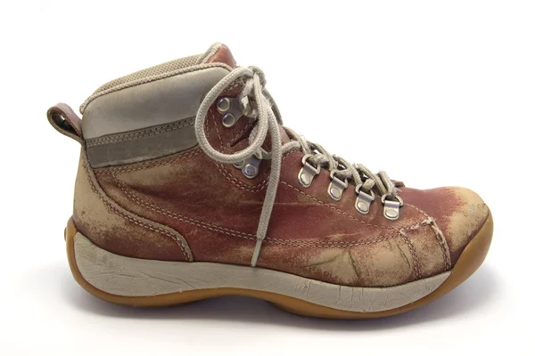 Old red boot — Stock Photo, Image