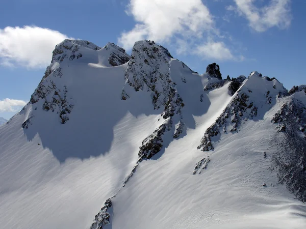 Snow ridge — Stock Photo, Image