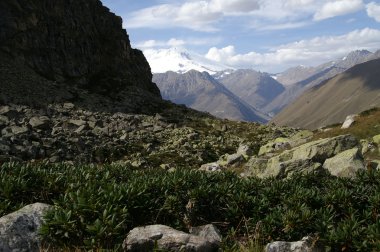 View of Elbrus clipart