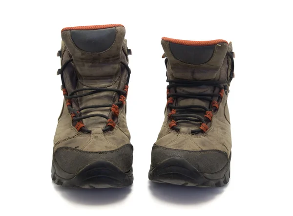 Old hiking boots — Stock Photo, Image