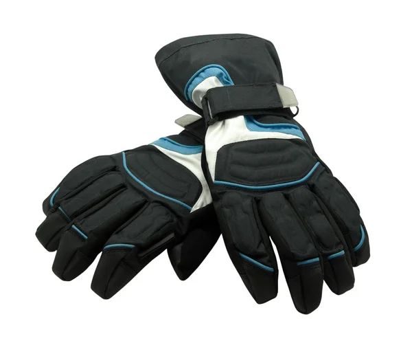 Paar ski handschoenen — Stockfoto