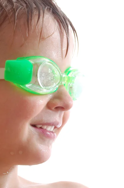 Criança com óculos — Fotografia de Stock