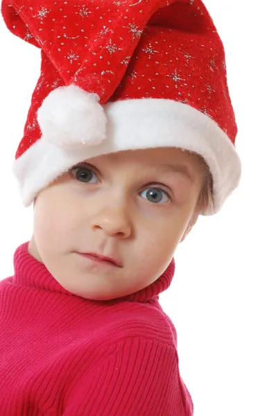 Lindo niño de Navidad Imagen de stock