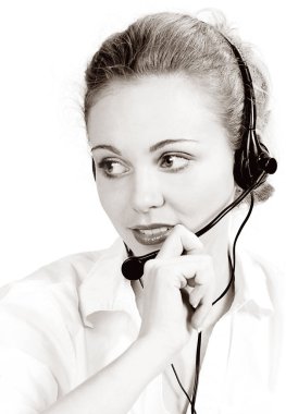 Online call center clipart