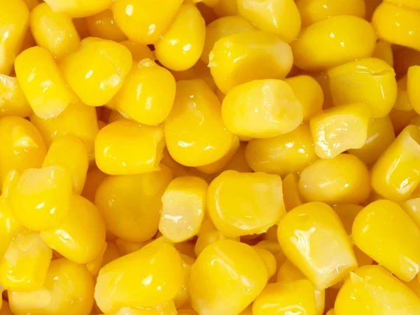 Canned corn as is distributed on a plane — Stock Photo, Image