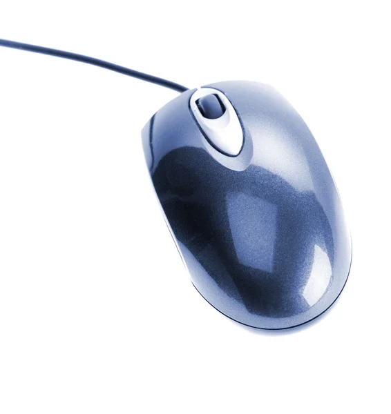 コンピューターのワイヤのレーザー マウス — ストック写真