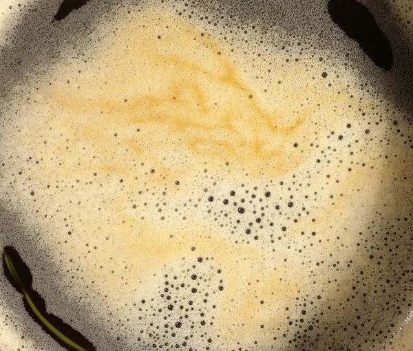 Поверхня кави з бульбашками — стокове фото