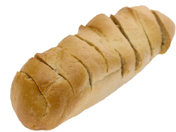 Pane fresco e gustoso. Isolato con clippi — Foto Stock