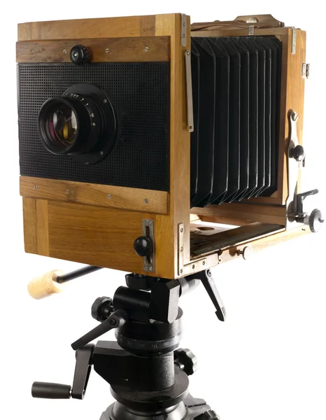 Vintage câmera de foto de grande formato — Fotografia de Stock