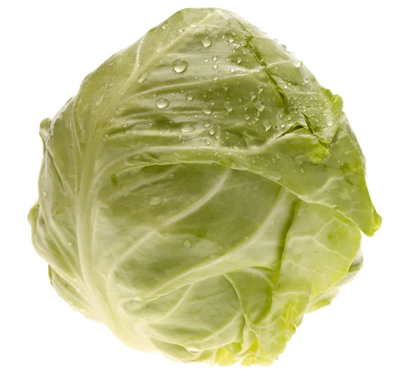 Fresh cabbage. isolated with clippind pa — Stock Photo, Image