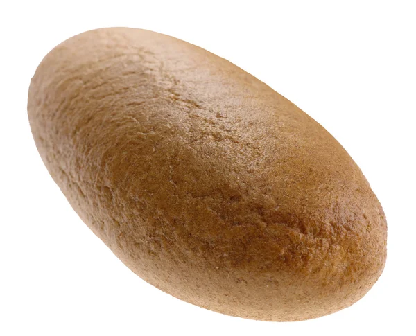在白色背景上的美味面包 — 图库照片