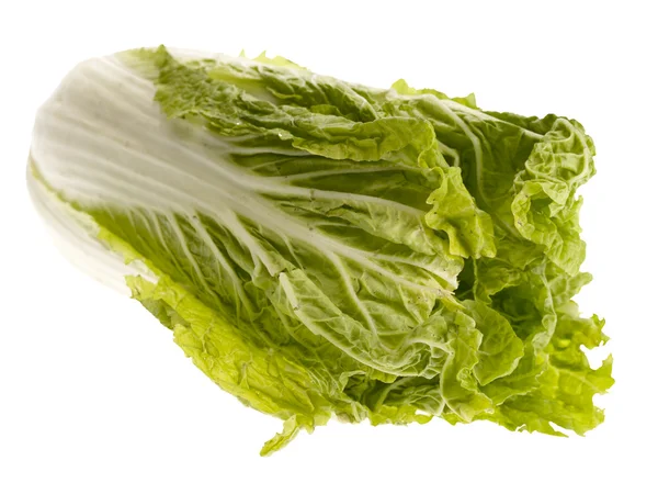 Fresh tasty cabbage. isolated on white w — Stock Photo, Image