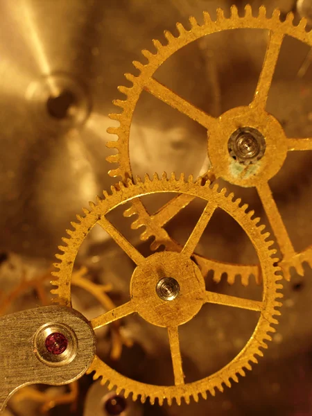 Close-up beeld van het oude mechanisme. Abstr — Stockfoto