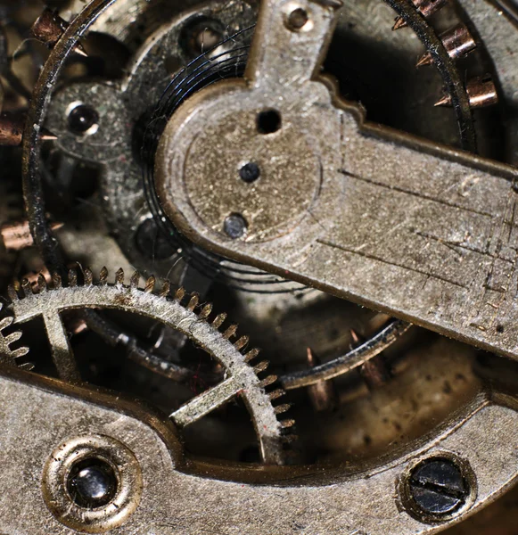 Närbild bild av gamla mekanismen. Abstr — Stockfoto