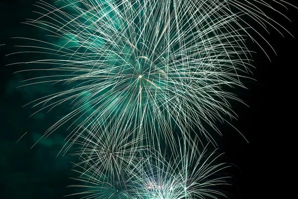 Fireworks international festival — Stock Photo, Image