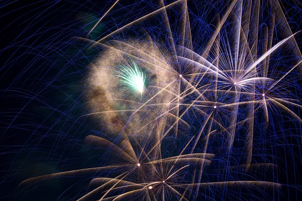 Tűzijáték nemzetközi fesztivál — Stock Fotó