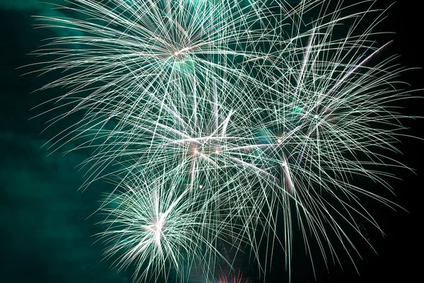 Fireworks international festival — Stock Photo, Image