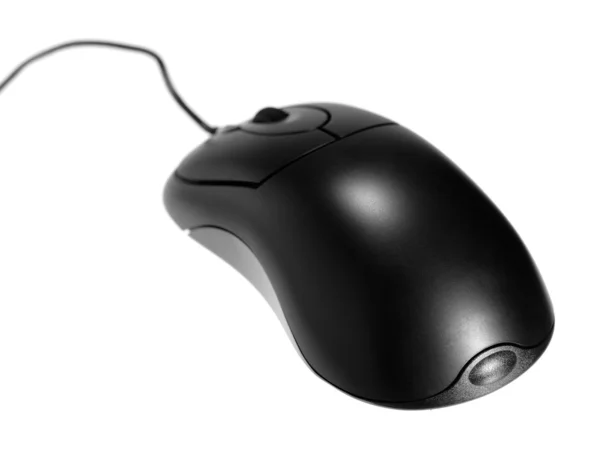 Компьютерная мышь с шнуром — стоковое фото