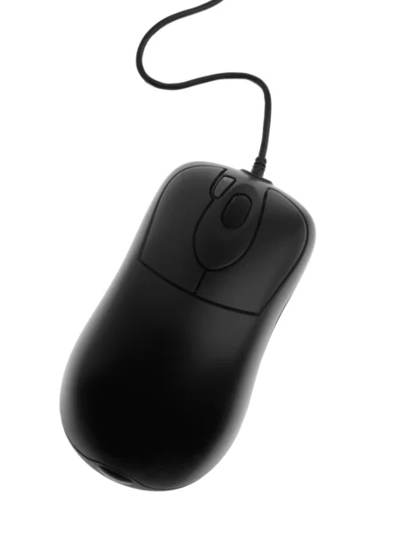 Компьютерная мышь с шнуром — стоковое фото