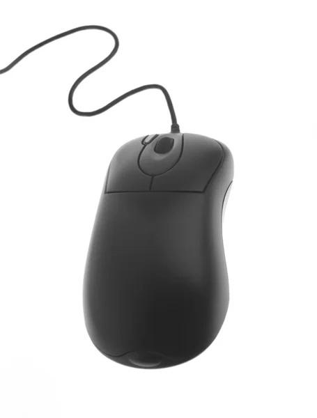 Počítačová myš s kabelem — Stock fotografie