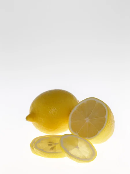 Fruta de limón en rodajas —  Fotos de Stock