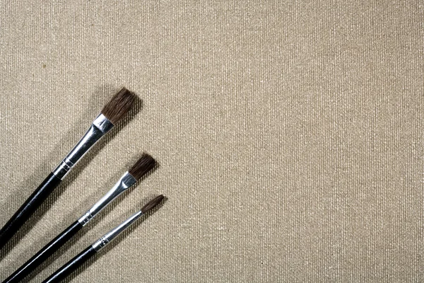 Different paintbrushes — Stock Photo, Image
