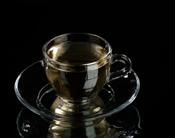 Kop van zuivere groene thee — Stockfoto