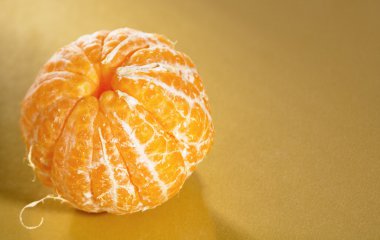 Fresh tasty tangerine clipart