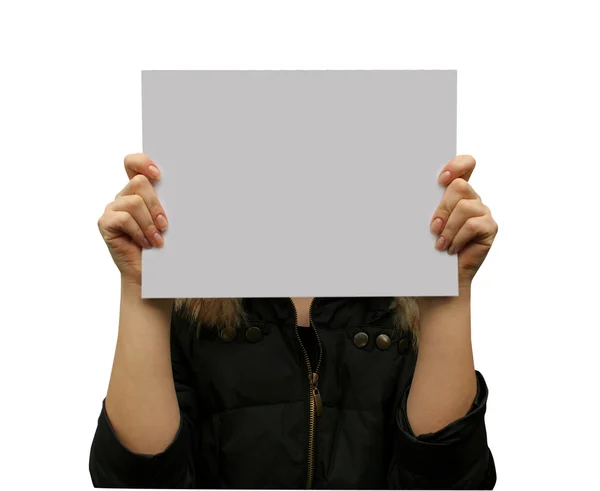 Card blank — Stock Photo, Image